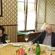 Slavnostní oběd zástupců městské části Praha 4 s čestným občanem Adolfem Bornem k jeho 84. narozeninám